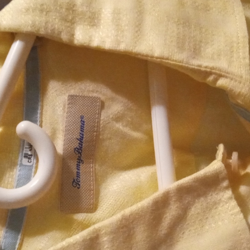 Men's Tommy Bahama shirt 100% linen